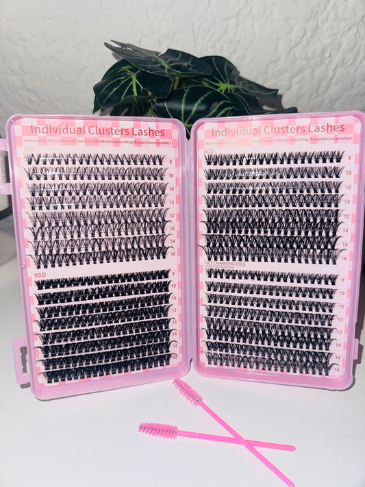 640pc Lash Book + 2 Brushes
