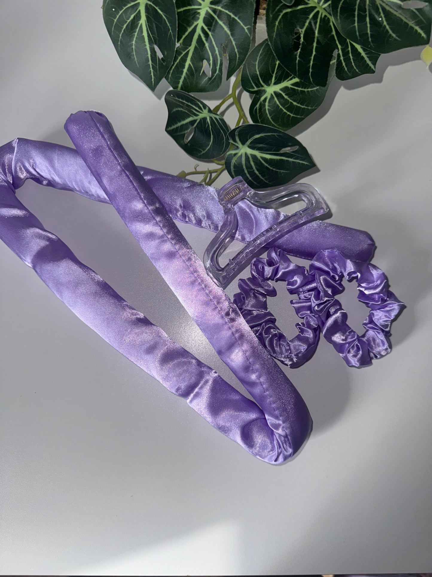 Heatless Curl Set- Purple
