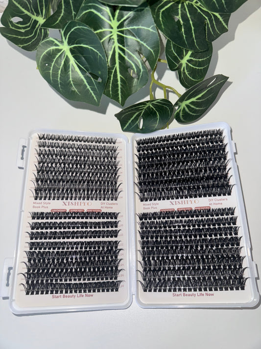 640pc Cluster Lash Book