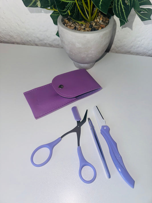 Eyebrow Grooming Kit -Purple